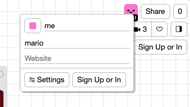 Very cool that you're basically exposed to the authenticated view even if you're not logged in.

And signing up is essentially just filling out the blanks that are already visible.